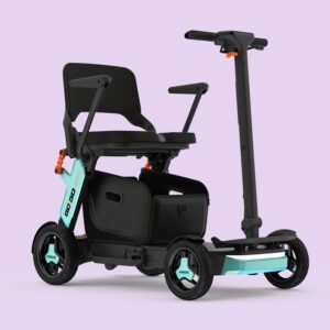 pride gogo compact folding car portable scooter (airline compliant lithium battery)